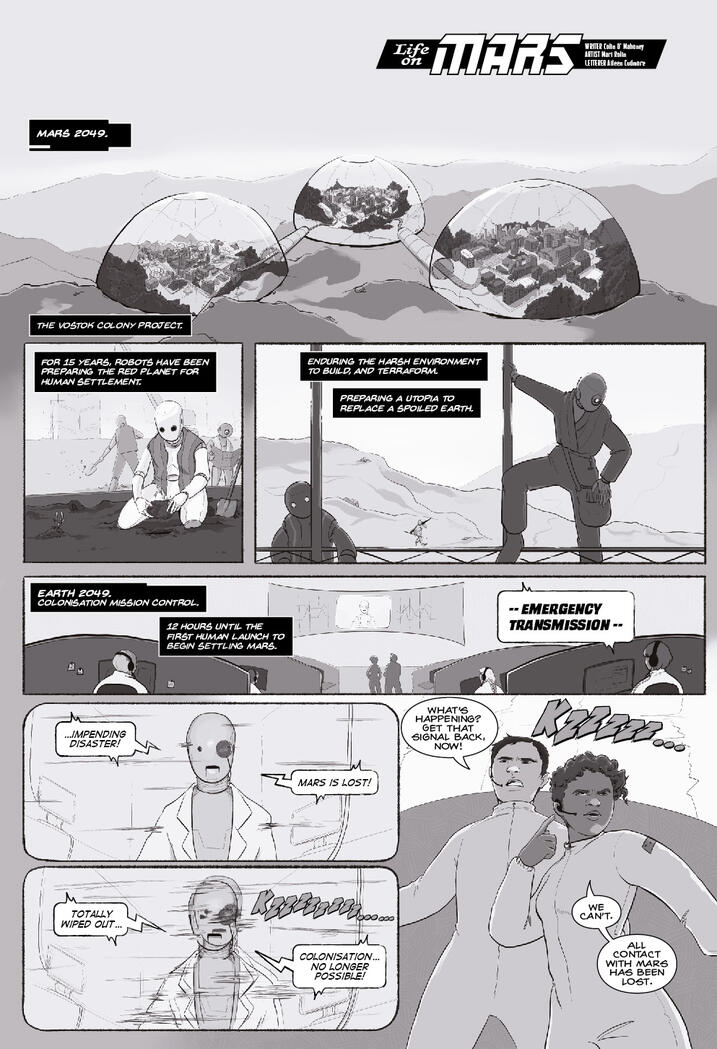 Life on Mars page 1